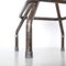 Industrial Stool with Leather Seat 7