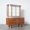 Faux Wood High Display Cabinet, Image 1