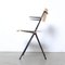 Pyramide Chair by Wim Rietveld with Blonde Armrests 3