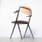 Pyramide Chair by Wim Rietveld with Blonde Armrests 9