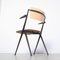 Pyramide Chair by Wim Rietveld with Blonde Armrests, Image 9