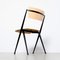 Blond Pyramide Chair by Wim Rietveld 9