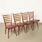 Chaises à Lattes, 1950s, Set de 4 11