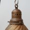 Vintage Gold Mercury Shade Pendant Lamp by X-Ray 4