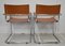 Leather & Chrome Armchairs, 1970s, Set of 2 18