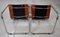 Leather & Chrome Armchairs, 1970s, Set of 2, Image 23
