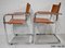 Leather & Chrome Armchairs, 1970s, Set of 2 15