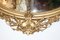 Großer Antiker Französischer Spiegel mit Vergoldetem Holzrahmen 6