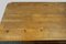 Vintage 2-Sitzer Schultisch aus Holz, 1930er 7