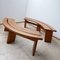 Mid-Century French Elm S38 Bench by Pierre Chapo 1