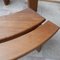 Mid-Century French Elm S38 Bench by Pierre Chapo, Image 10