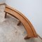 Mid-Century French Elm S38 Bench by Pierre Chapo, Image 4
