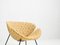 Mid-Century Small Dot Pattern Orange Slice Lounge Chair by Pierre Paulin & Charles and Ray Eames for Artifort, Image 9