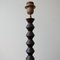Mid-Century French Turned Wood Table Lamp, Image 4