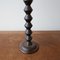 Mid-Century French Turned Wood Table Lamp, Image 3