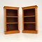 Antique Maple Bookcase, 1980s, Set of 2 2