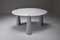 Round Vintage Marble Eros Dining Table by Angelo Mangiarotti 1