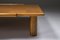 Vintage Italian Square Oak Coffee Table, Image 3