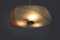 Mid-Century Pink & Gray Glass Pendant Lamp from Napako, 1960s, Image 13