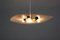 Mid-Century Pink & Gray Glass Pendant Lamp from Napako, 1960s, Image 8