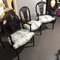 18th Century Dining Chairs by Henri Jacob, Set of 3, Image 3
