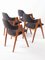 Danish Compass Dining Chairs by Kai Kristiansen for SVA Møbler, 1960s, Set of 4 4