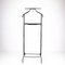 Brass & Black Leather Valet Stand by Jacques Adnet, 1950s 10