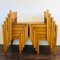 Stackable Dining Chairs, 1960s, Set of 10, Image 10