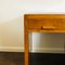 Desk with 5 Drawers & Red Leather Top, 1960s 14