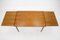 Teak Extendable Dining Table, Denmark, 1960s 4