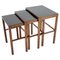 Bauhaus H-50 Nesting Tables by Jindrich Halabala, 1930s, Set of 3, Image 1