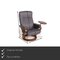 Fauteuil Himolla Gris en Cuir 2