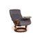 Gray Leather Armchair from Himolla, Image 8