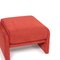 Orange Fabric Stool from Koinor, Image 3