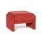 Orange Fabric Stool from Koinor, Image 1