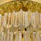 Four-Tiered Venini Murano Aastra Quadrilobo Chandeliers, Italy, 1960s, Set of 2, Image 2