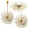 Luminaires Snowball Orbit Sputnik par Emil Stejnar, Autriche, Set de 3 2