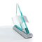 Glass Aluminum Triangle Shaped Ikaro Wall Light by Carlo Forcolini for Artemide, 1984 11