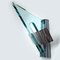 Glass Aluminum Triangle Shaped Ikaro Wall Light by Carlo Forcolini for Artemide, 1984 13