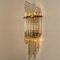 Large Glass Rod Waterfall Wall Sconce by Sciolari for Lightolier, Set of 2 6