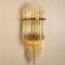 Large Glass Rod Waterfall Wall Sconce by Sciolari for Lightolier, Set of 2 5