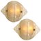 Murano Opal Clear Glass Sconces from Kalmar, 1970s, Set of 2, Image 1