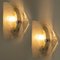 Murano Opal Clear Glass Sconces from Kalmar, 1970s, Set of 2 9