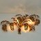 Gilt Metal Palm Tree Wall Fixture by Hans Kögl 15