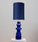 Table Lamps from Holmegaard with New Silk Custom Made Lampshades René Houben, Set of 2, Image 4