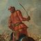 Escena de batalla, óleo sobre lienzo, siglo XVII, Imagen 4