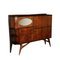 Walnuss Furnier Schrank, 1950er 1