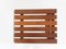 Mid-Century Slat Bench / Side Table, The Netherlands, 1950s, Image 9