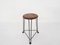 Tomado Metal and Wooden Model 550 Stool, The Netherlands 1