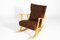 Sculptural Rocking Chair by Elias Svedberg for Nordiska Kompaniet, 1950s 3